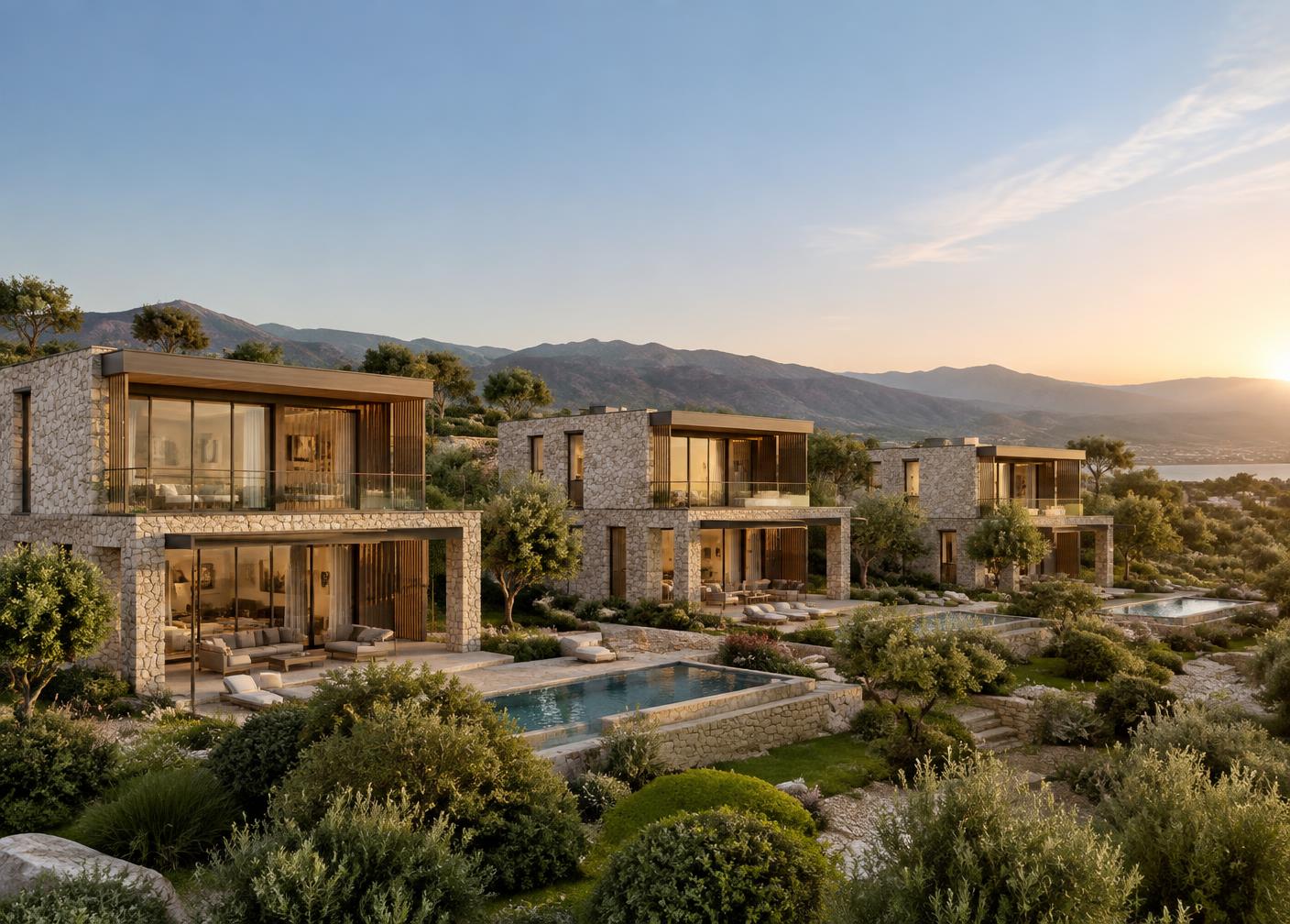 Cedar Park Villas, an illustrative high-end residential project scenario